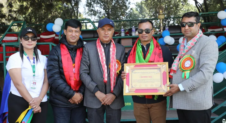 भरतलाई काठमाडौं युरोको सम्मान