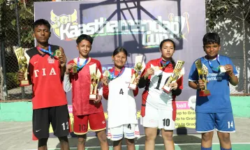 काष्ठमण्डप कपमा ५ टिम च्याम्पियन