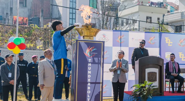 जेम्स थन्डरबोल्ट्स कप शुरु, एक सयभन्दा वढी विद्यालयका ३५ सय खेलाडीको सहभागिता