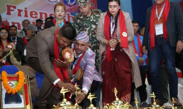 खेलकुद मन्त्री गुप्ताद्वारा आइओएफटिसीको औपचारिक उद्घाटन