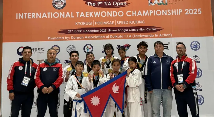 जैसीदेवललाई ९ स्वर्णसहित ११ पदक