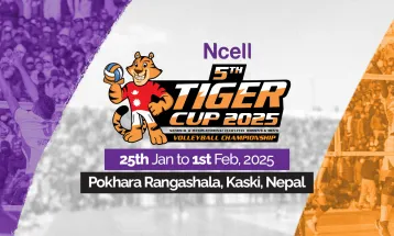 छैटौँ टाइगर कप पुरुष तथा महिला भलिबल माघ ९ देखि पोखरामा, १४ टोलीको सहभागिता