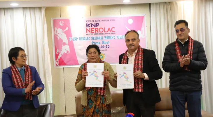 नवौं केएनपी नेरोलेक राष्ट्रिय महिला भलिबल यसै महिना