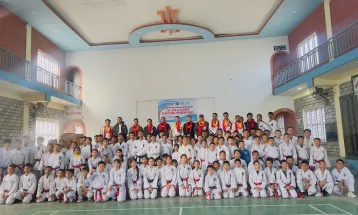 गण्डकी प्रदेशस्तरीय आइटिएफ तेक्वान्दोको एक दिने ब्ल्याक बेल्ट ग्रेडिङ कार्यक्रम सम्पन्न