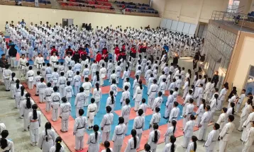 करातेको राष्ट्रिय टिम र विद्यालय स्तरका खेलाडी एकै ठाउँमा, ८ सयलाई प्रशिक्षण