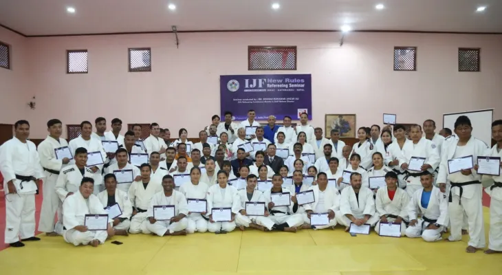 जुडोको रेफ्री सेमिनार सम्पन्न
