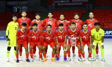 सात वर्षपछि अन्तर्राष्ट्रिय फुटसलमा नेपाल विजयी, श्रीलङ्का २–१ ले पराजित