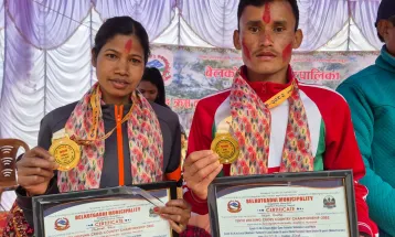 झिल्टुङ क्रस कन्ट्री दौडमा अर्जुन र फुलमति पहिलो