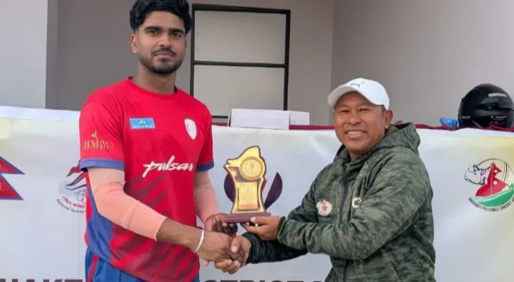 प्रधानमन्त्री कप राष्ट्रिय क्रिकेट छनोटः भक्तपुर क्रिकेट एक्सिलेन्स सेन्टरको फराकिलो जित