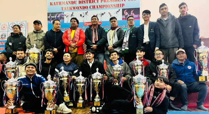 प्रेसिडेन्ट कप तेक्वान्दो सम्पन्न