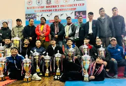 प्रेसिडेन्ट कप तेक्वान्दो सम्पन्न