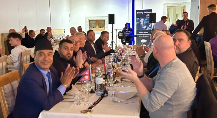 स्वयम्भुराज डंगोल विश्व मार्सल आर्ट्स कन्भेन्सनमा सहभागी भई स्वदेश फर्किए