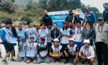 नेपाल राफ्टिङ एण्ड कायक क्लब फिस्लिङ ‘ए’ प्रथम, कायकमा विजय माझी च्याम्पियन