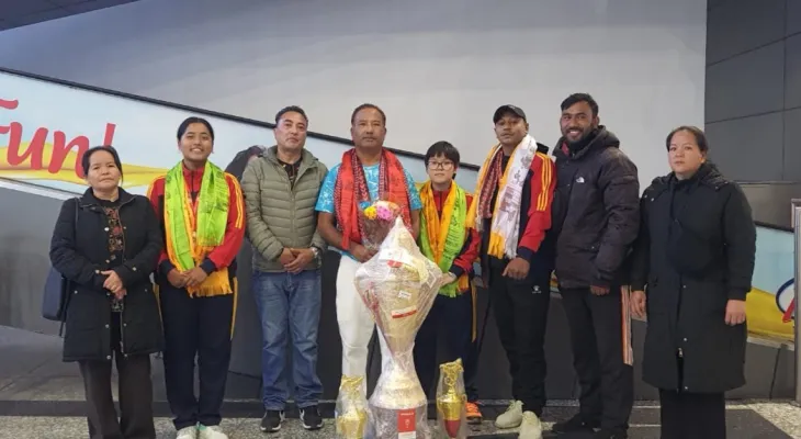 वादोरियो कराते टोलीको स्वागत