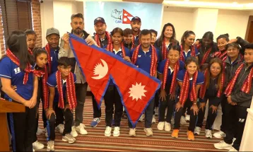 एसीसी राइजिङ स्टार्स महिला एसिया कपमा सहभागी हुने नेपाली टोलीलाई बिदाइ