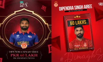 Dipendra Singh Airee Signs with Islamabad United for PSL Season 11