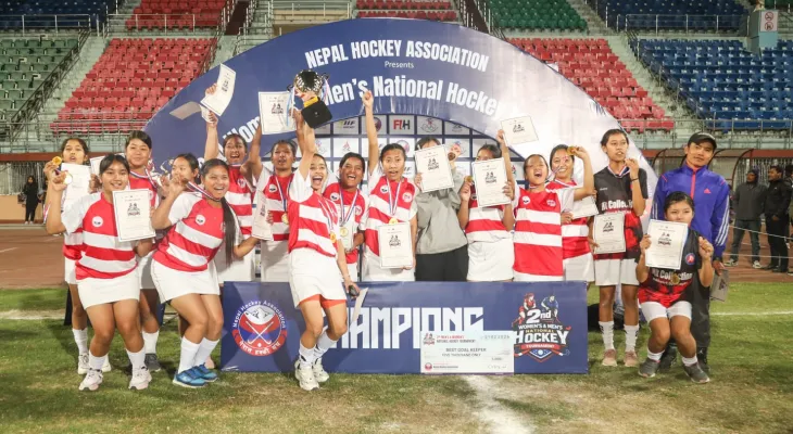 Sudurpashchim Wins Men’s Title at Second National Hockey Tournament