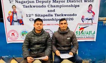 नागार्जुन उपमेयर कप तेक्वान्दो आजदेखि