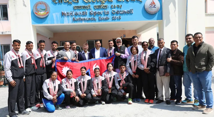 Nepal Athletics Team Heads to India for 3rd Open Relay Championship