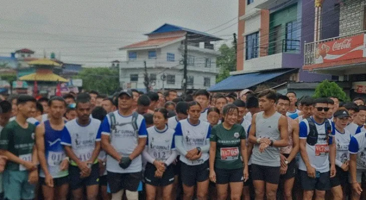 धरानमा चौथो ‘गोर्खा ट्रेल ब्लेजर’ दौड सम्पन्न: पुरुषतर्फ उमेश थापा, महिलातर्फ प्रिया तामाङ विजयी