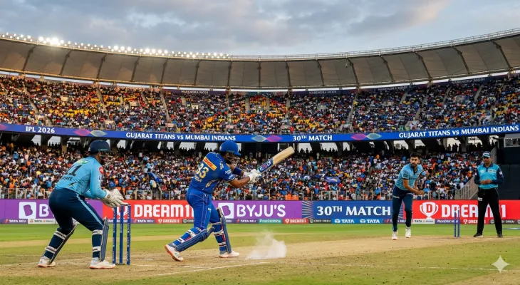 आइपिएल २०२६: गुजरात टाइटन्स र मुम्बई इन्डियन्स भिड्दै, हारको शृङ्खला तोड्ने दुवै टोलीको लक्ष्य