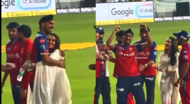 प्रीति जिन्टाले अर्शदीप सिंहलाई अंगालो हालेपछि सामाजिक सञ्जालमा चर्चा: अर्शदीपको 'रियाक्सन' भयो भाइरल