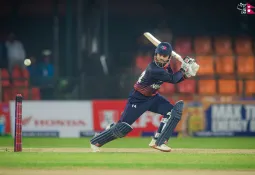 Kushal Bhurtel Shines as Nepal Thrashes UAE by 8 Wickets to Level T20I Series