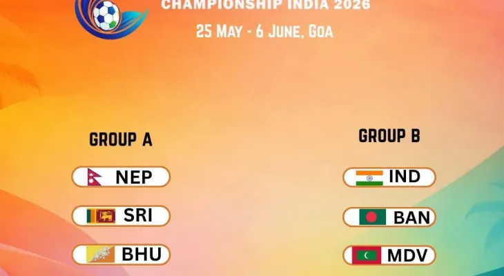 SAFF Women’s Championship 2026 Schedule Out