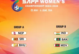 SAFF Women’s Championship 2026 Schedule Out