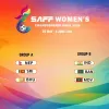 SAFF Women’s Championship 2026 Schedule Out