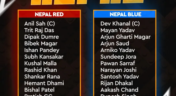 CAN Announces Squads for Nepal Red vs. Nepal Blue ODI Series