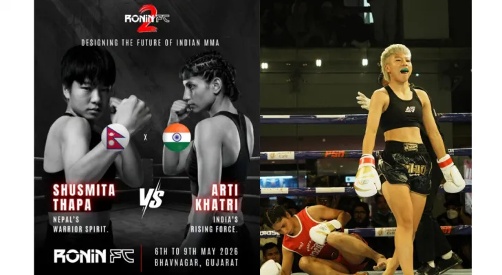 Nepali Muay Thai Star Sushmita to Make Professional Kickboxing Debut in India