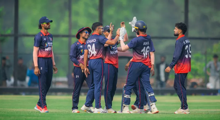 Nepal ‘A’ Crushes Oman by 115 Runs in Second Practice Match to Level Series