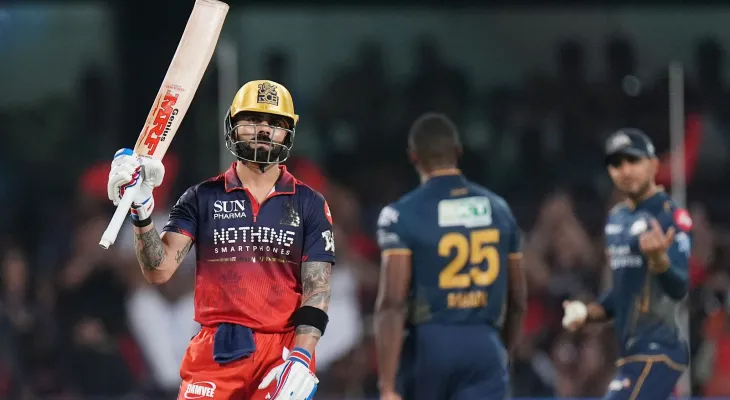 Virat Kohli’s Record-Breaking Masterclass Leads RCB to Thrilling Victory Over Gujarat Titans