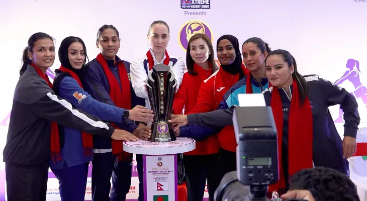 International Volleyball Returns to Kathmandu as CAVA Women’s Championship Kicks Off