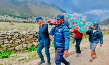 American Tenzing Hillary Everest Marathon Participant Rescued in Solukhumbu Due to Altitude Sickness