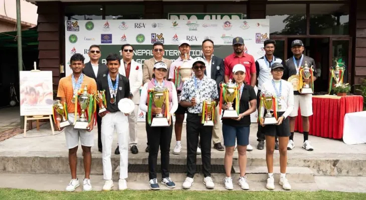 12th Nepal International Amateur Golf: Nepal ‘A’ Clinches Team Gold; Sadbhav and Tara Lead Individual Standings