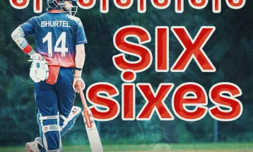 Nepali Batter Kushal Bhurtel Smashes 6 Sixes in an Over, Scripting Cricket History