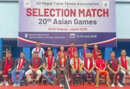 National Table Tennis Selection for 20th Asian Games Concludes; 6 Players Secured Spots