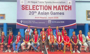 National Table Tennis Selection for 20th Asian Games Concludes; 6 Players Secured Spots