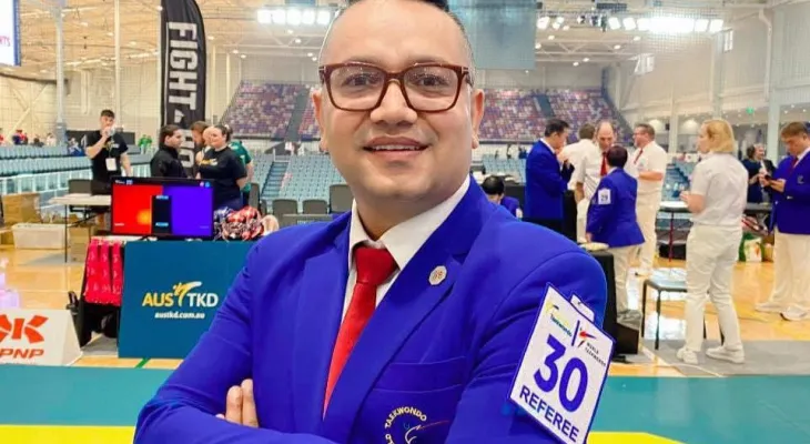 Nepali International Taekwondo Referee Ashok Khadka to Officiate in Four World Ranking Championships